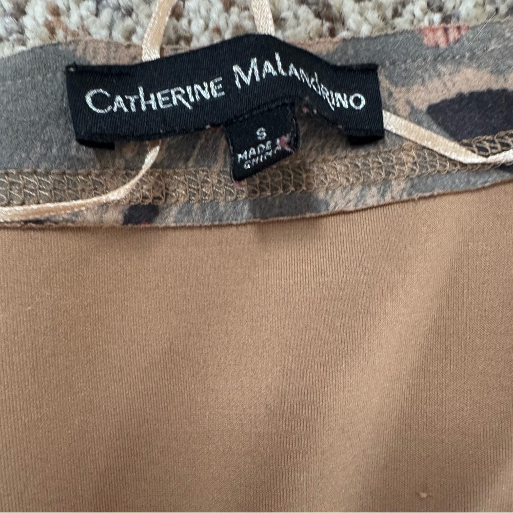 Catherine Malandrino Floral Open Front Cardigan Jacket | Size Small - Picture 3 of 6